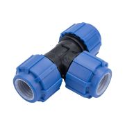 Тройник обжимной ПОЛИТЭК 32 ТПК-АКВА