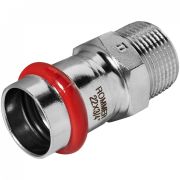 Пресс-фитинг из нержавеющей стали с наружной резьбой 22х3/4