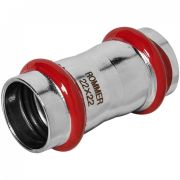 Двухраструбный пресс-муфта из нерж. стали 22х22