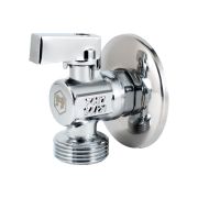 Кран шаровой Угловой PF CHROME н/н 1/2« х 3/4»