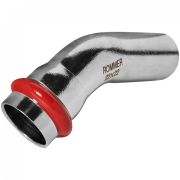 Однораструбный пресс-уголок из нерж. стали 45х22х22