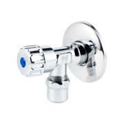 Кран угловой PF CHROME н/цанга 1/2