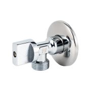 Кран шаровой Угловой NEW PF CHROME н/н 1/2« х 1/2»