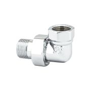 Соединение с полусгоном угловое ProFactor Chrome в/н 1/2