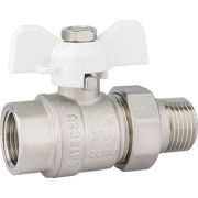 Кран шаровой с полусгоном PF STANDARD в/н бабочка 1/2