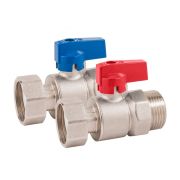 Кран шаровой с накидной гайкой NEW ProFactor в/в  1