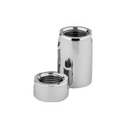 Муфта с контргайкой ProFactor Chrome п/суш  1/2