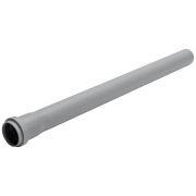 Труба канализационная с раструбом Ø40 толщина стенки  1,8 мм. L 2000 Политэк