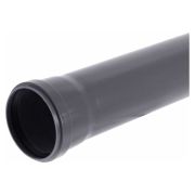 Труба канализационная с раструбом Ø50 толщина стенки  1,8 мм. L 3000 Политэк
