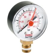 Манометр d 53мм радиальное присоединение /10 bar/  1/4