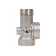 Соединитель пятивыводной для насоса PROFACTOR никелированый удлиненный