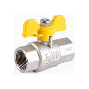 Кран шаровой для газа PF GAS в/в бабочка 3/4