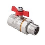 Кран шаровый полнопроходной с полусгоном MVI 1 1/4