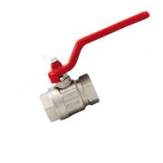 Кран шаровой IDEAL, прямой, рукоятка рычаг, Ду 1 1/2