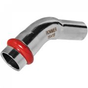 Однораструбный пресс-уголок из нержавеющей стали 45х15х15