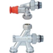 Группа микрометрическая термостатическая для двухтрубных установок GIACOMINI 1/2« x 3/4»E