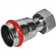 Пресс-фитинг из нержавеющей стали с накидной гайкой 28х3/4