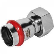 Пресс-фитинг из нержавеющей стали с накидной гайкой 22х3/4