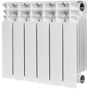 Радиатор биметаллический STOUT TITAN 350 6 секций боковое подключение