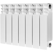 Радиатор биметаллический STOUT TITAN 350 7 секций боковое подключение