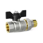 Кран шаровый латунный LD Pride 1