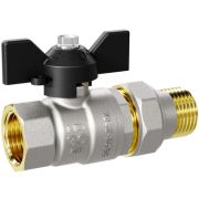 Кран шаровый латунный LD Pride с американкой 1/2