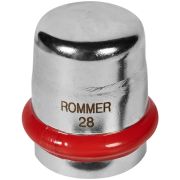 Заглушка ROMMER 28 из нержавеющей стали прессовой
