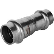 Двухраструбный пресс-муфта из нерж. стали 18х15