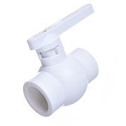 Кран пластиковый шаровой полнопроходной 32 PPRC